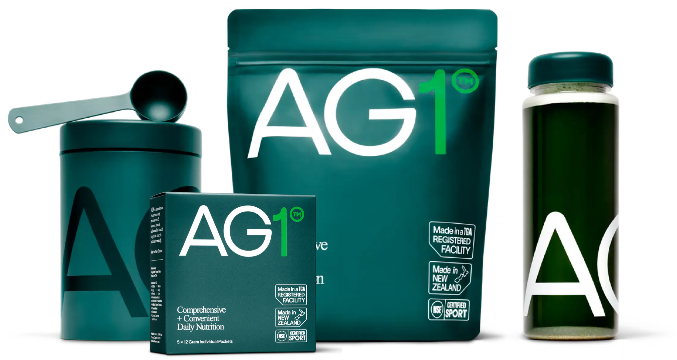 sustainable supplement from athletic greens